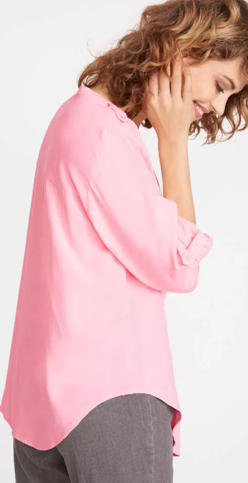 Svijetlo roza ženska tunika bluza